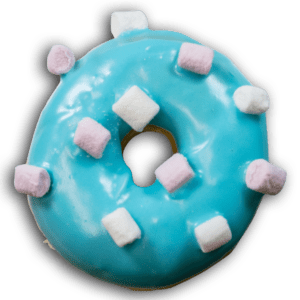 Donuts Chamallow bleu*