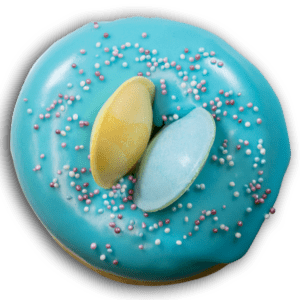 Donuts Soucoupe bleu